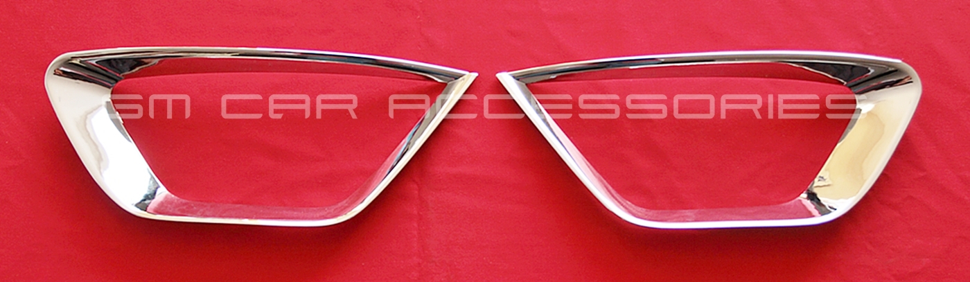 Jual COVER FOG LAMP CHROME TEMPEL DATSUN GO+ JSL - GM Car Accessories | Tokopedia