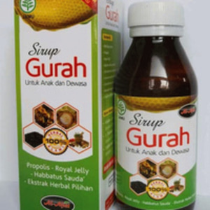 sirup madu gurah 125 ml mengencerkan dahak obat