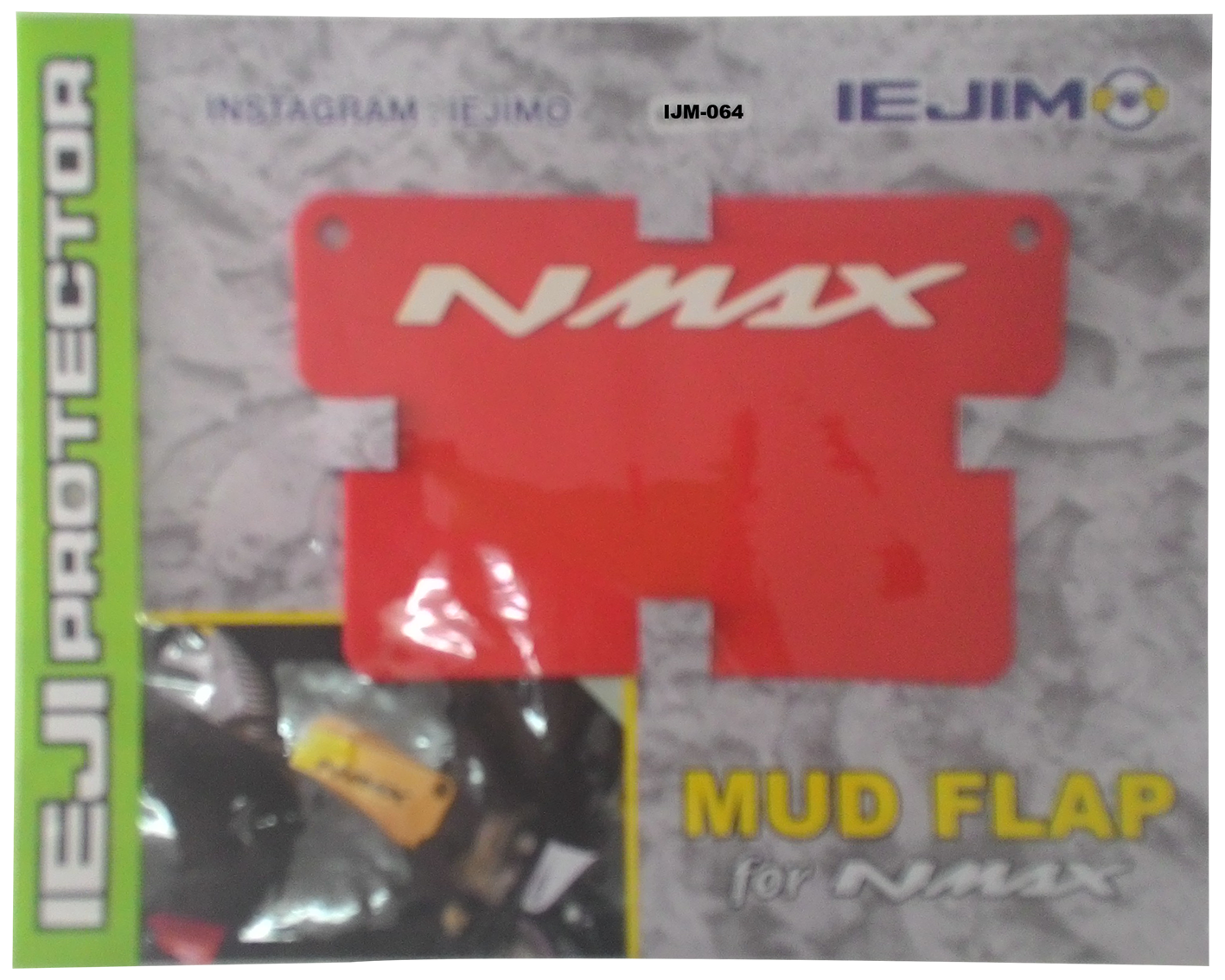 Jual MudFlap Nmax Merah Engine Cover Aksesoris Mudguard Yamaha