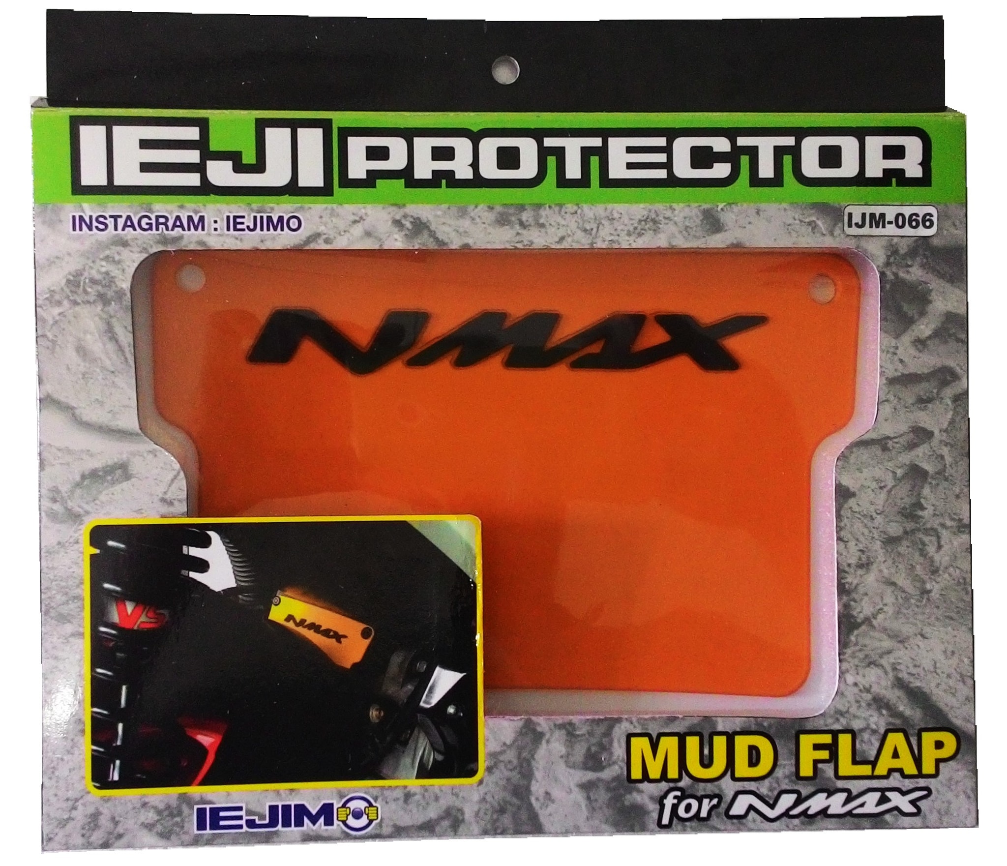 Jual MudFlap Nmax Oranye Engine Cover Aksesoris Mudguard