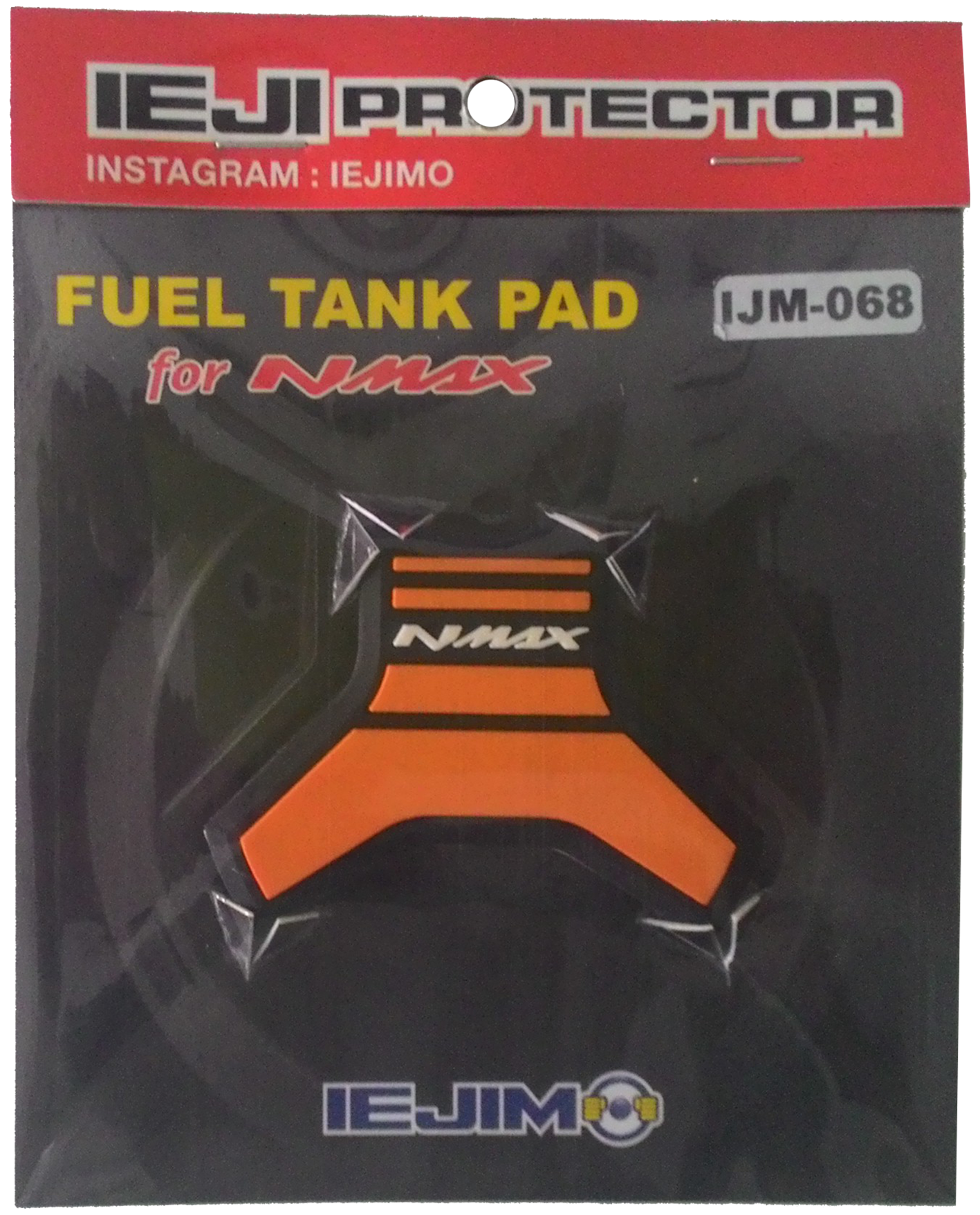 Jual Yamaha Nmax Tankpad Cover Tutup Bensin Oranye Aksesoris
