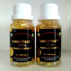 habbatussauda extra propolis trigona isi 100 kapsu 1