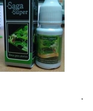 herbal tetes saga super atasi sariawan dan amandel