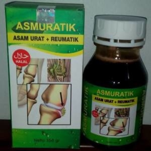 madu herbal asmuratik asam urat dan rematik