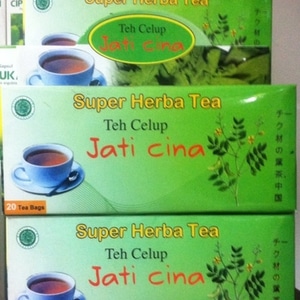 teh celup herbal daun jati cina lentera