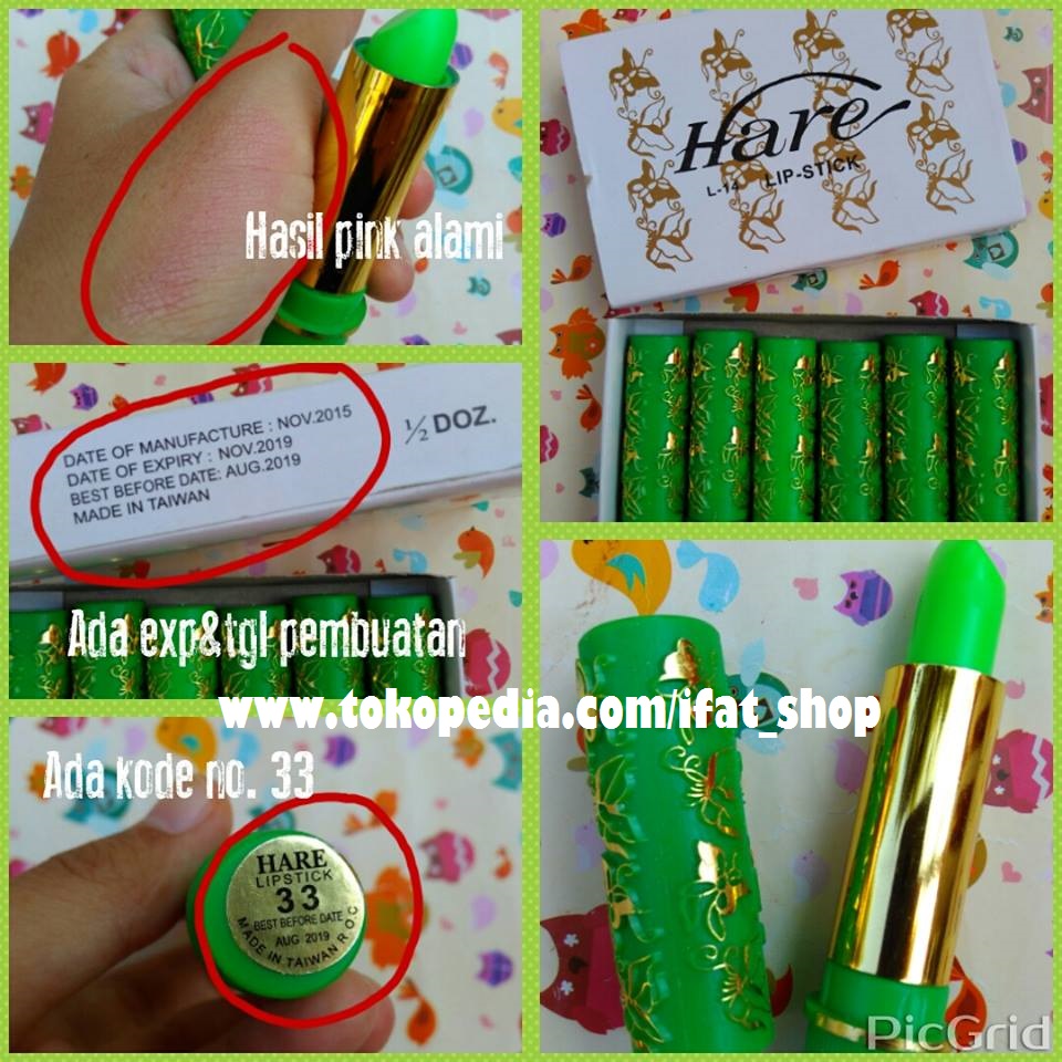 Lipstik Hare Original jual lipstick hare original ifat shop Lipstik Hare Original jual lipstick hare original ifat shop