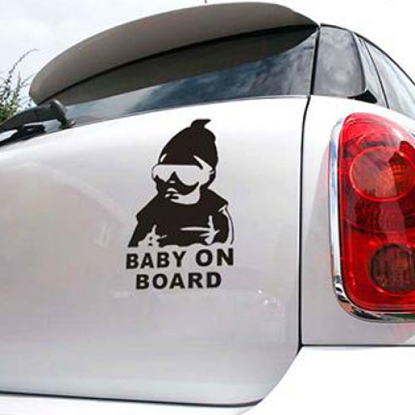 Harga Stiker Emblem Mobil Baby in Car (High Quality)
