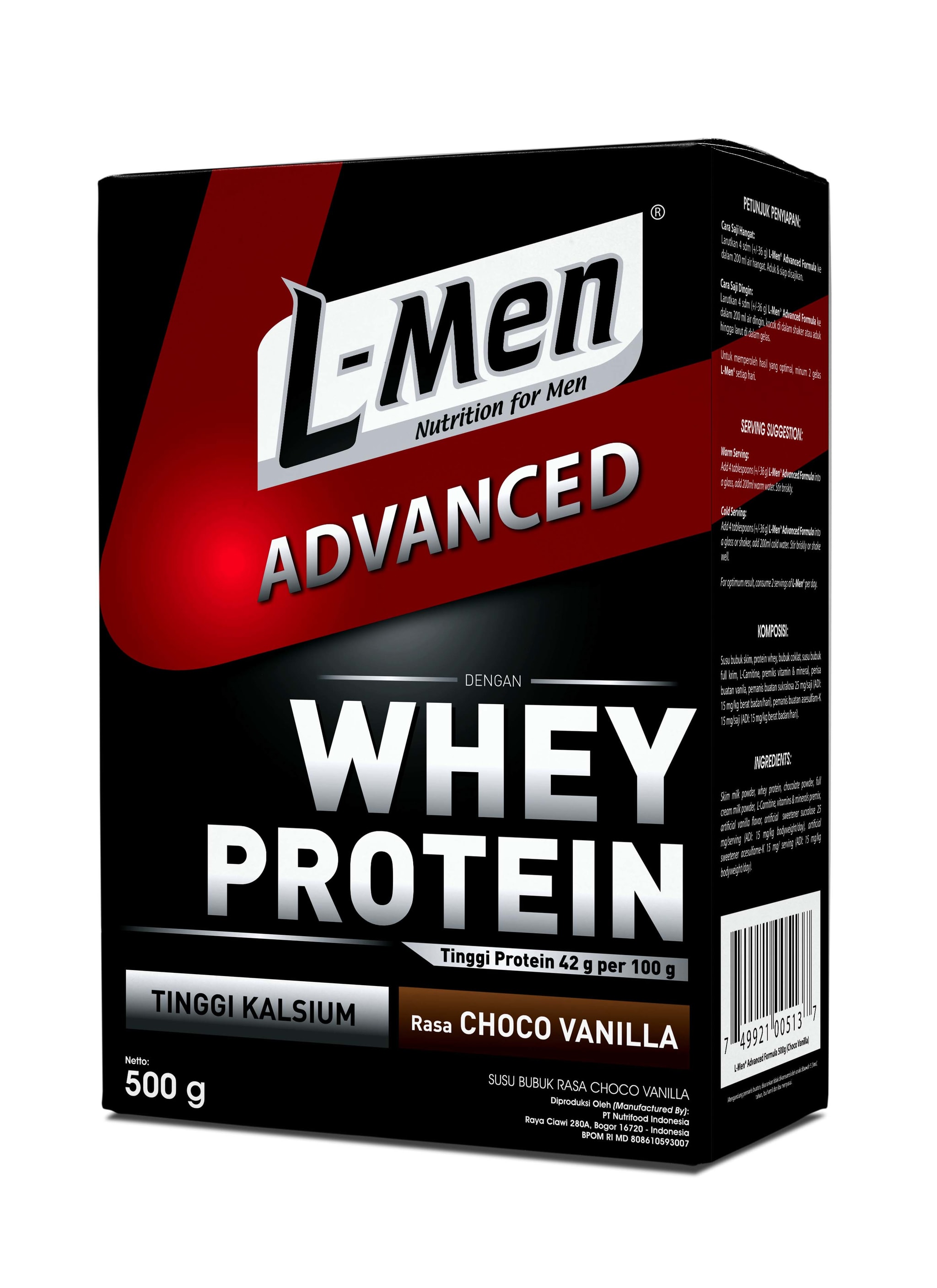 jual l hi protein whey advanced choco vanilla 500gr nutrimart jual l hi protein whey advanced choco vanilla 500gr nutrimart