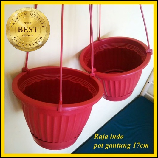 Jual Pot Gantung 17cm Pot Bunga Plastik Cantik 17 Cm jual pot gantung 17cm pot bunga plastik cantik 17 cm