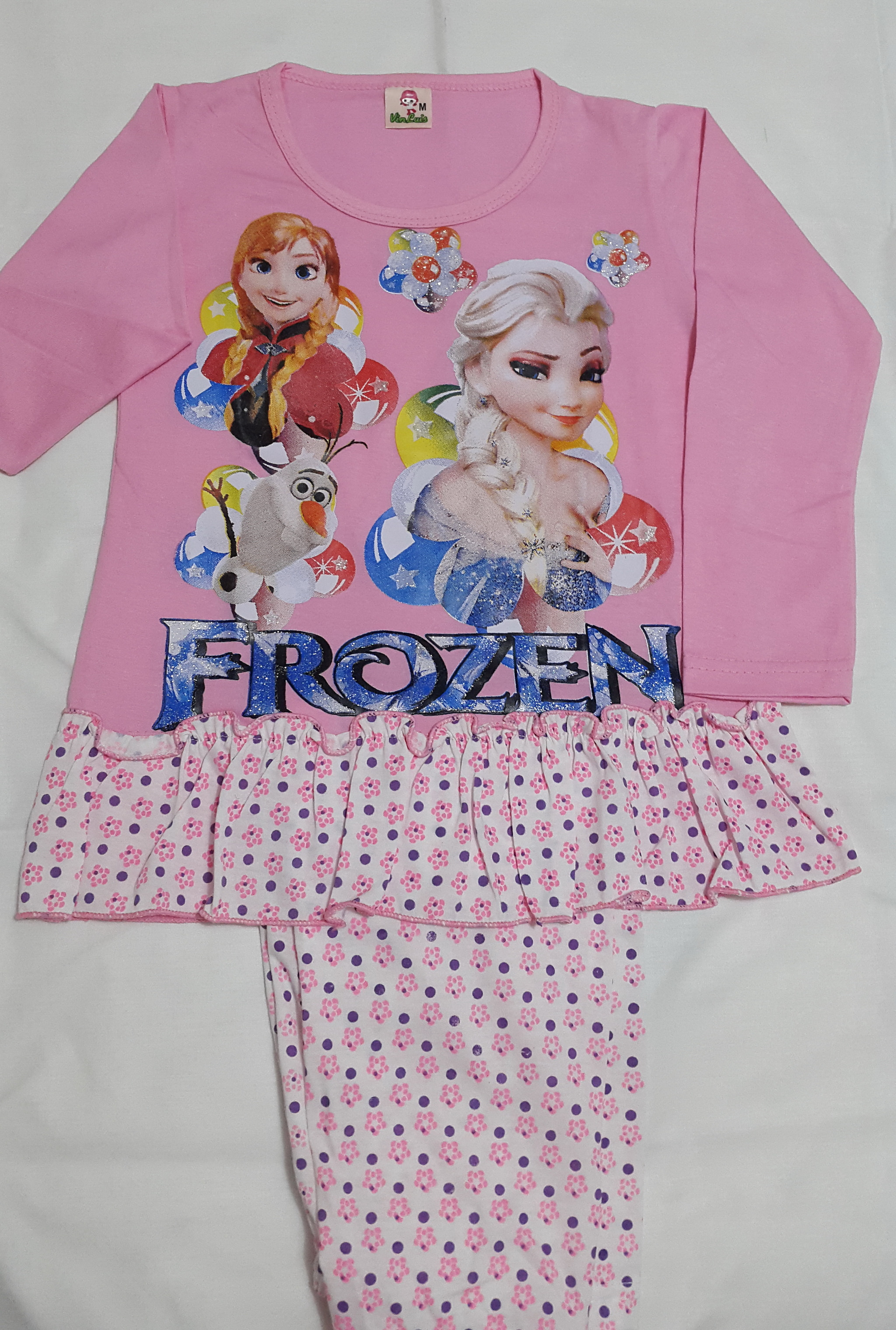 Jual FROZEN Piyama Baju Tidur Anak Perempuan Pakaian Setelan Panjang Jual FROZEN Piyama Baju Tidur Anak Perempuan Pakaian Setelan Panjang PINK All Things For Sale
