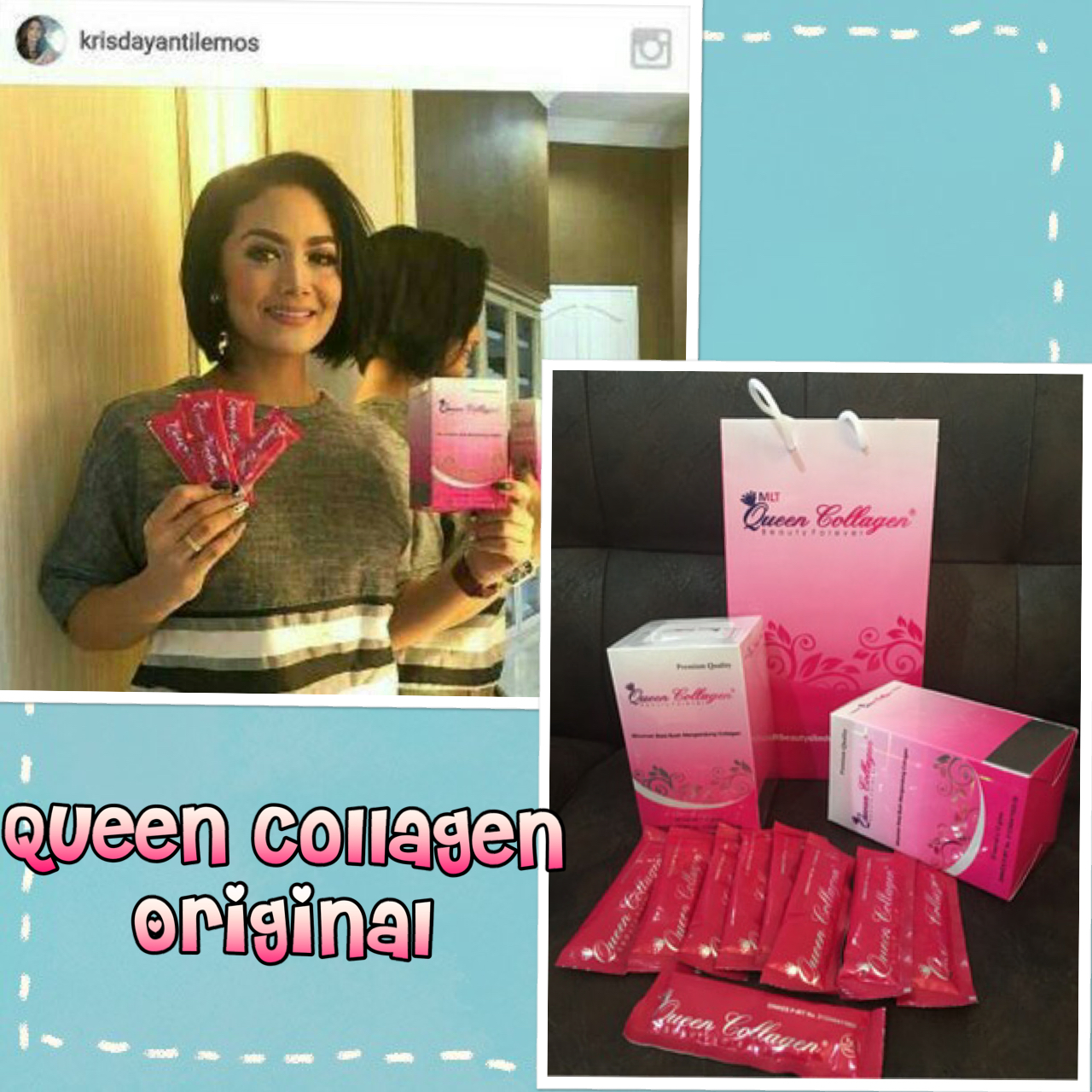 Queen Collagen Original Ecer per Sachet - Suplemen