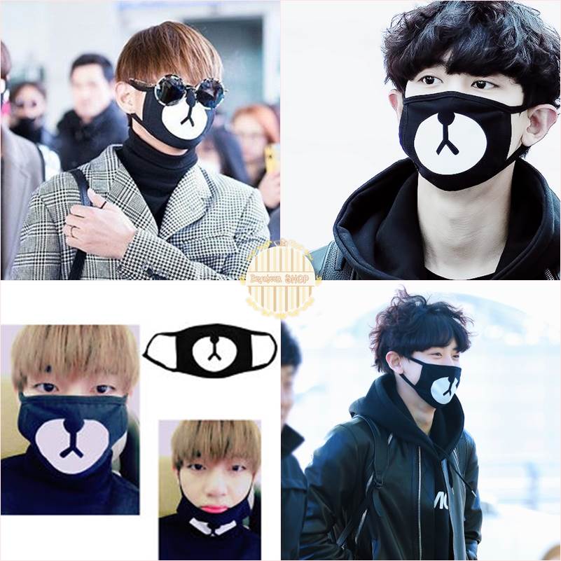 jual masker mulut mask rilakkuma brown beruang chanyeol exo bts beauteen shop jual masker mulut mask rilakkuma brown beruang chanyeol exo bts beauteen shop