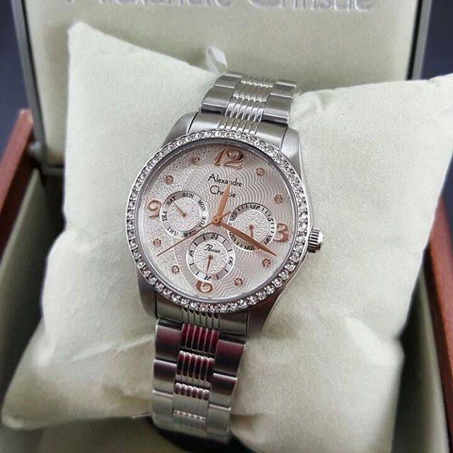 jual jam tangan alexandre christie wanita ac 2529 silver original tribun arloji jual jam tangan alexandre christie wanita ac 2529 silver original tribun arloji