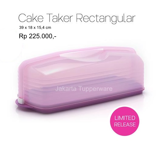 Jual Tupperware Cake Taker Merah HargaTrend 2018 Source · tupperware cake taker jual tupperware cake taker rectangular jakartatupperware