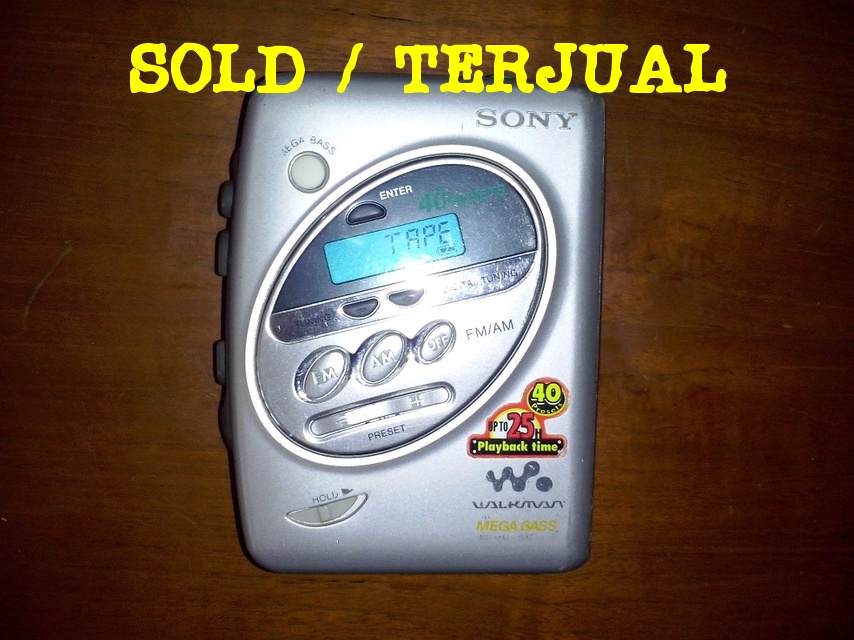 jual walkman sony stereo radio cassette player wm fx288 jual walkman sony stereo radio cassette player wm fx288
