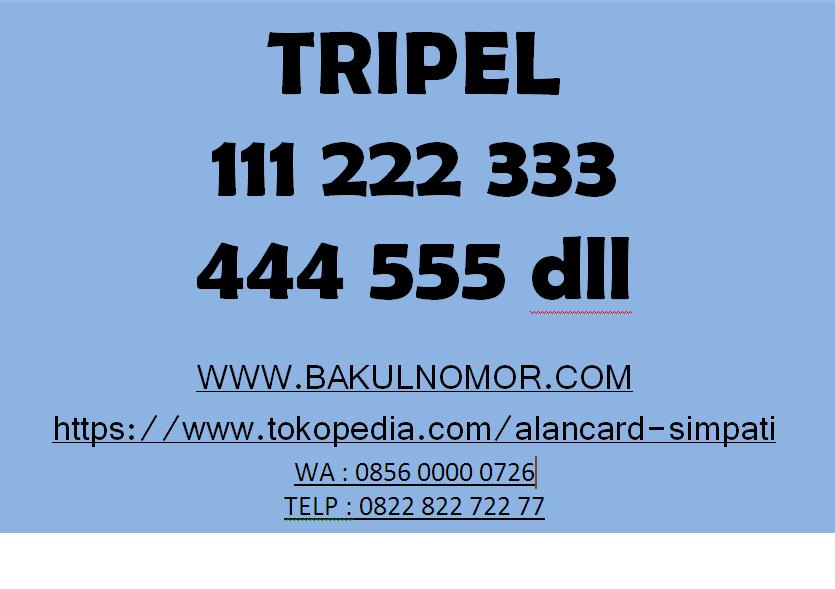 jual perdana simpati nomor cantik tripel 555 444 333 222 jual perdana simpati nomor cantik tripel 555 444 333 222