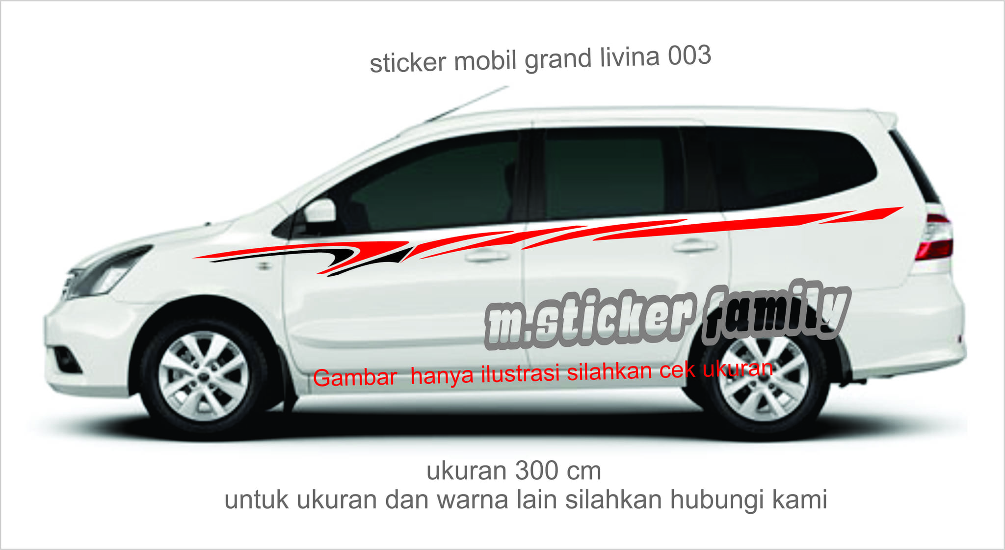 28 Top Terbaru Stiker Mobil Grand Livina