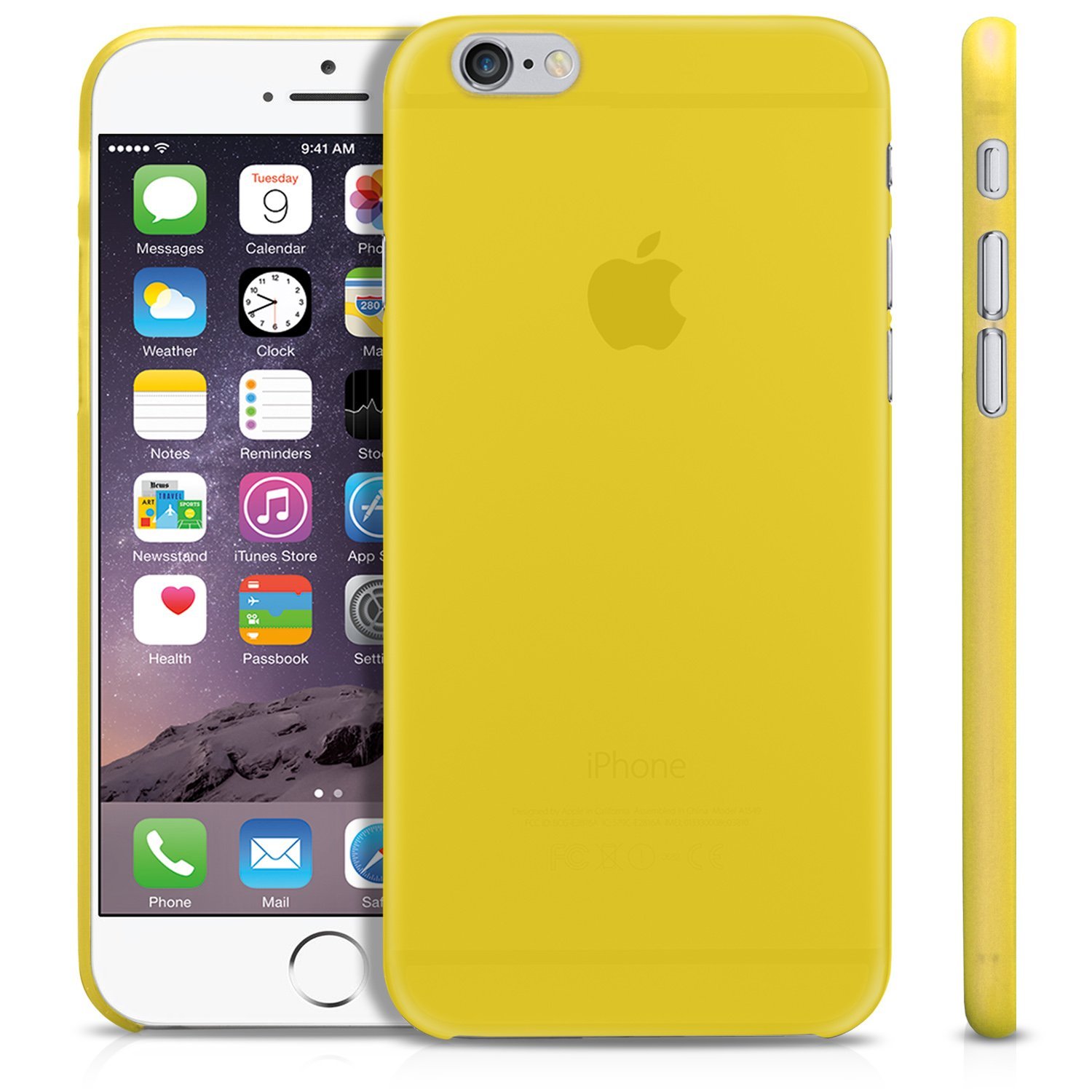 I Apple Iphone 5 Ultra Thin Case 02 Mm Ungu Daftar Harga Jual iBuy iPhone 6 PLUS & 6s PLUS Ultra Thin YELLOW Kuning Casing Doff