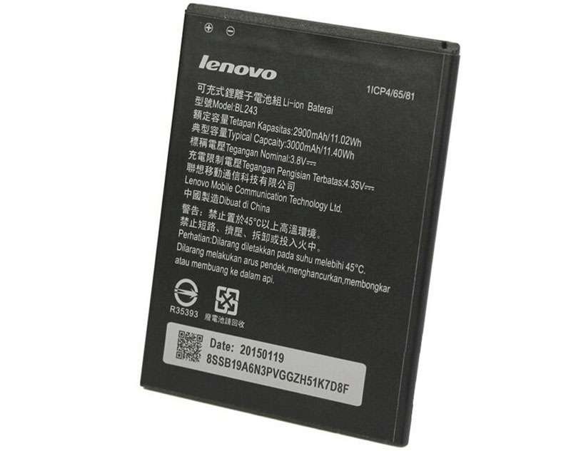 jual batre battery lenovo a7000 bl243 original baterai di jual batre battery lenovo a7000 bl243 original baterai di