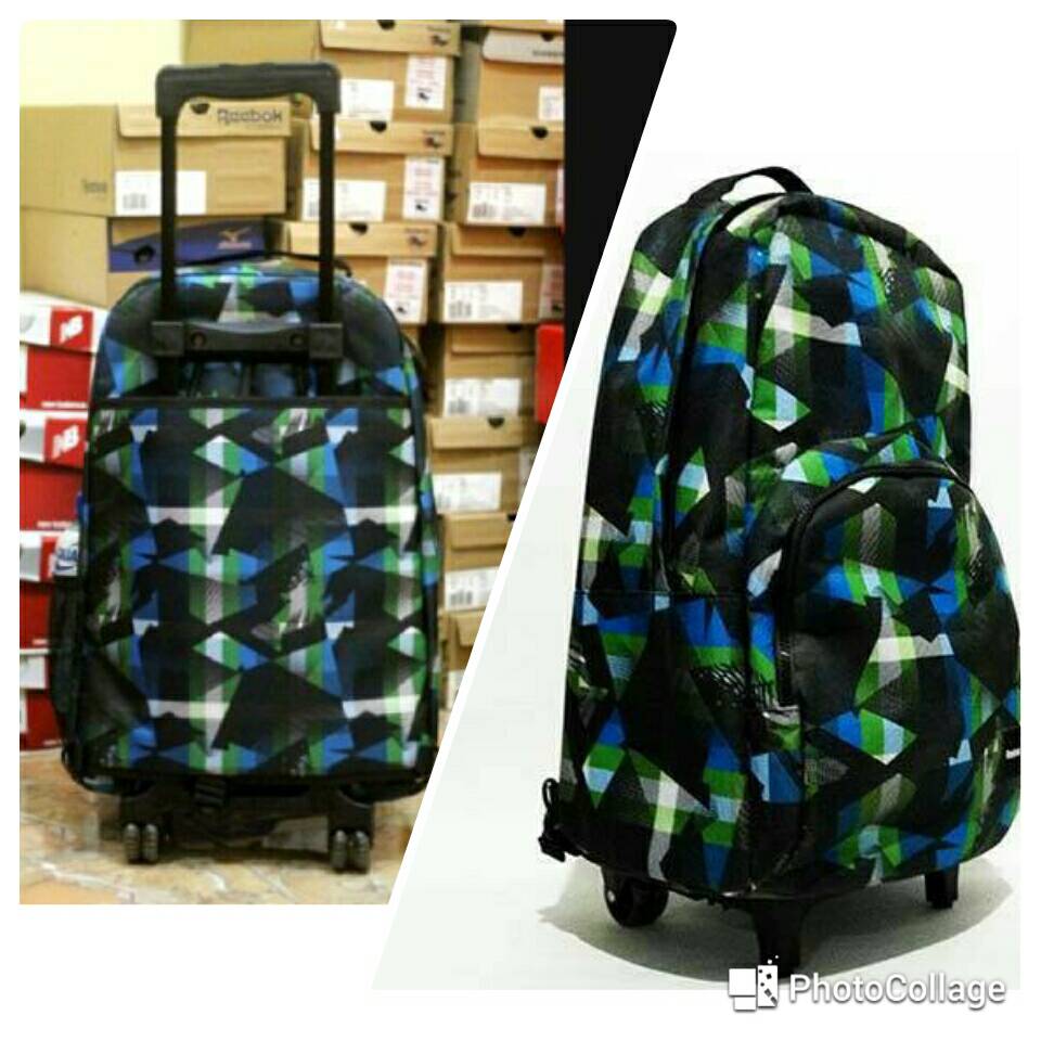 jual tas ransel backpack original reebok trolley backpack jual tas ransel backpack original reebok trolley backpack