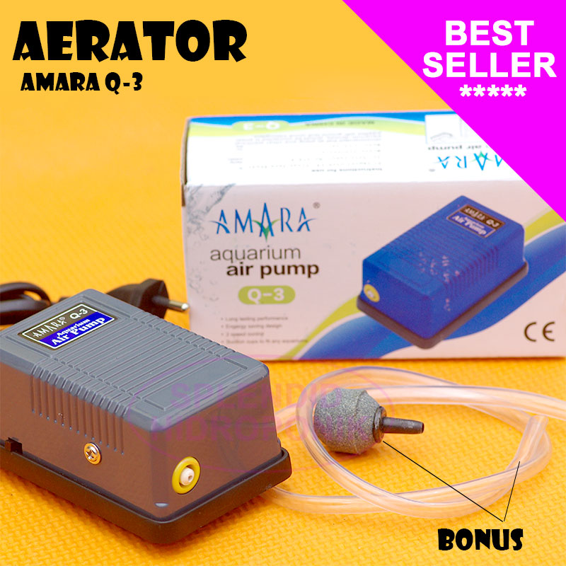 jual aerator amara q 3 gratis selang airstone splendid jual aerator amara q 3 gratis selang airstone splendid