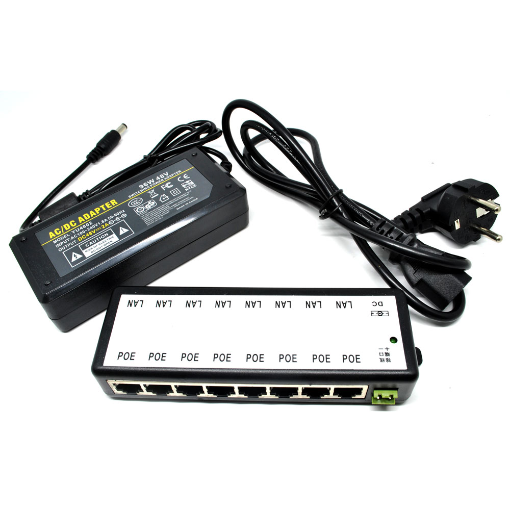 jual passive poe injector 8 port 24v 2 5a 60w black aneka gadgets jual passive poe injector 8 port 24v 2 5a 60w black aneka gadgets