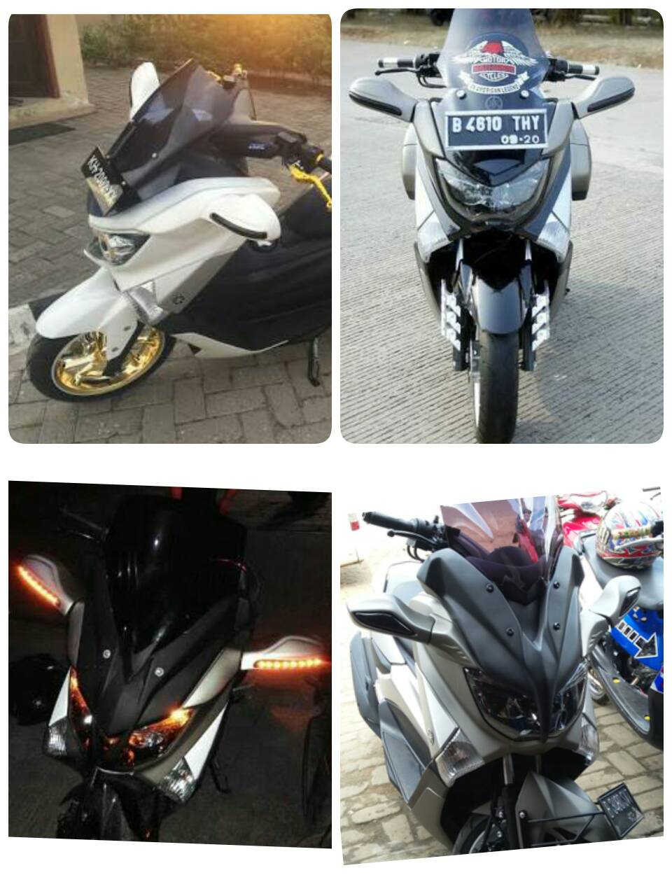 Jual Paket Super Murah Yamaha Nmax Sidebox Spion Lipat Tameng