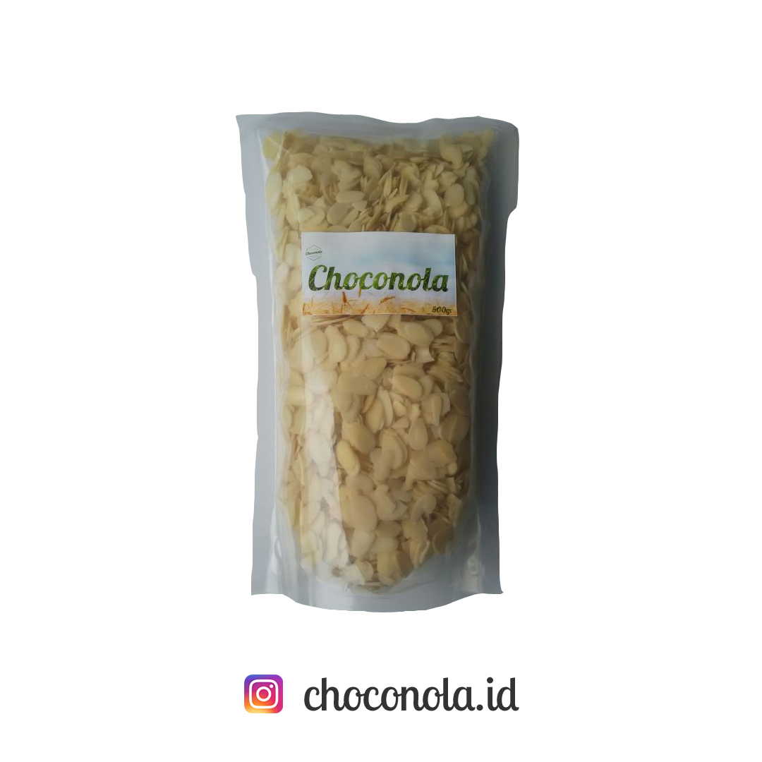 jual sliced almonds 500g kacang almond iris 500 grams choconola jual sliced almonds 500g kacang almond iris 500 grams choconola