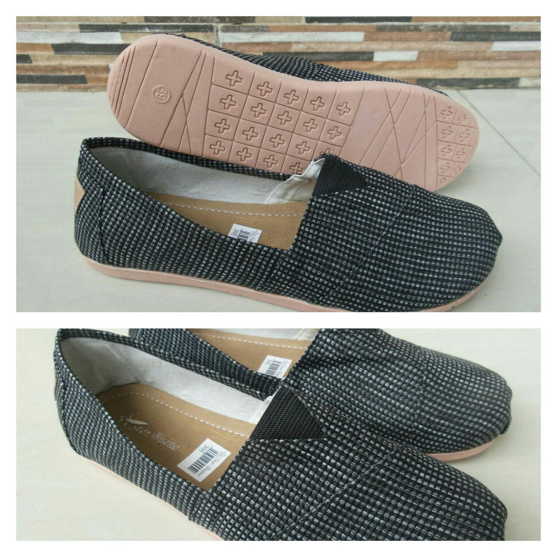 jual slip on starbuana model black spot white alcender camber s shop jual slip on starbuana model black spot white alcender camber s shop