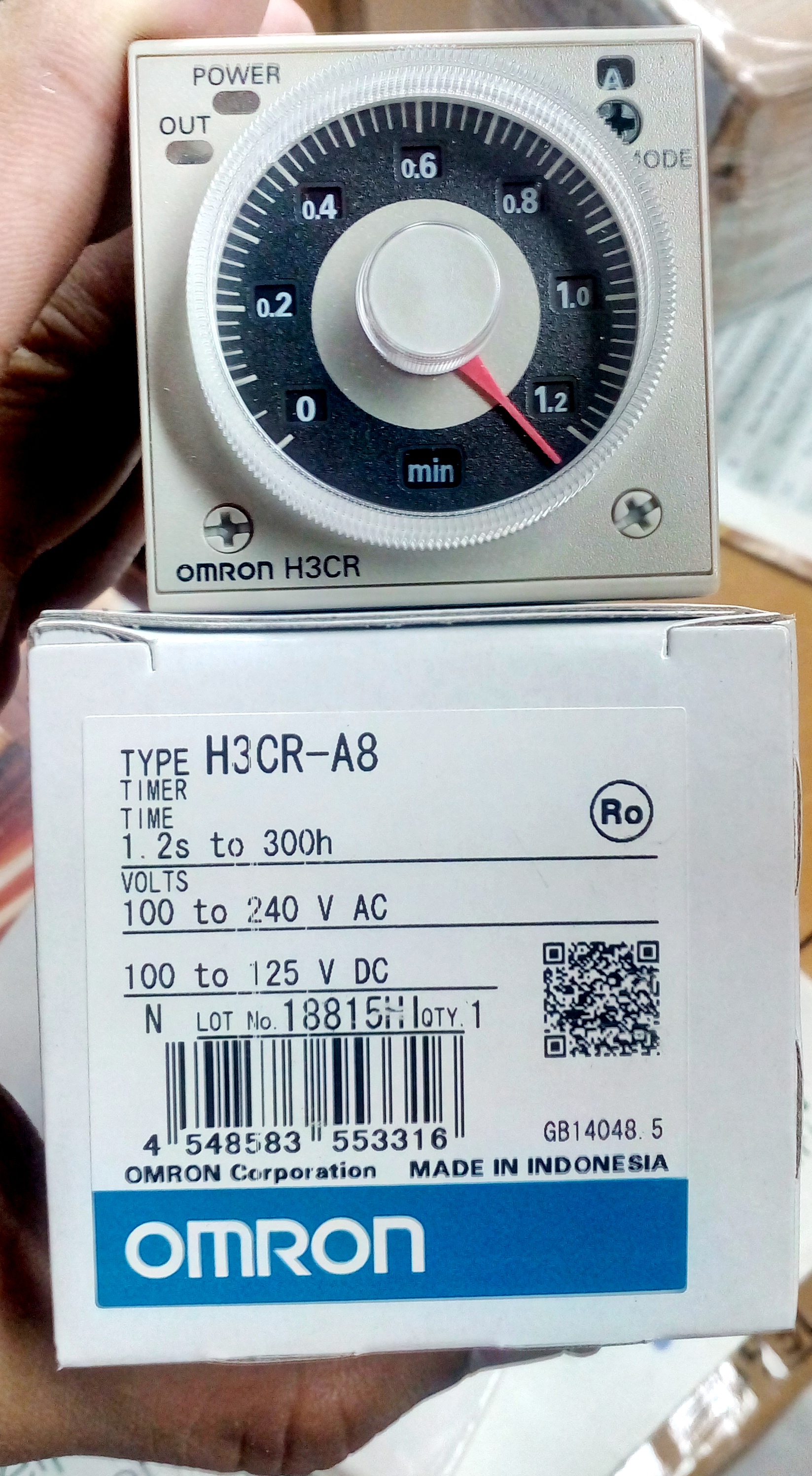 jual timer omron h3cr a8 original 8 pin ac 220v time relay jual timer omron h3cr a8 original 8 pin ac 220v time relay