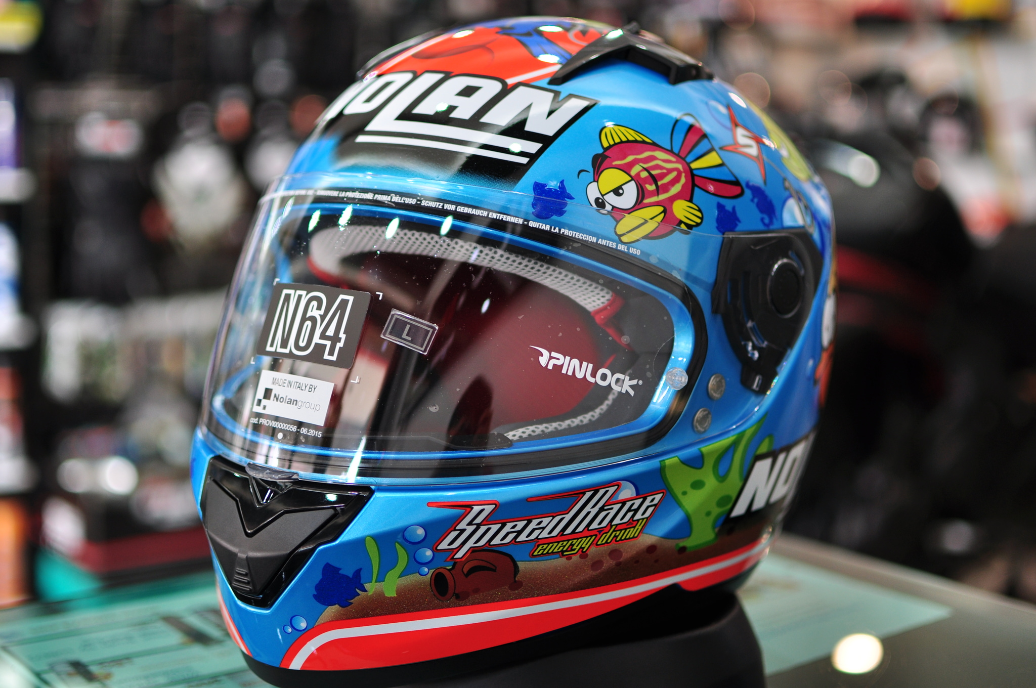 jual helm nolan n64 melandri aquarium blue fullface n 64 fish helmet bekasi custom jual helm nolan n64 melandri aquarium blue fullface n 64 fish helmet bekasi custom
