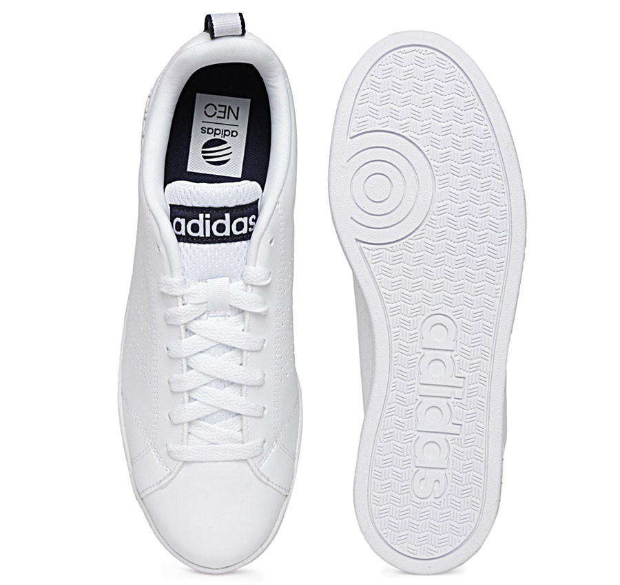jual adidas neo advantage cleans quot white black original jual adidas neo advantage cleans quot white black original