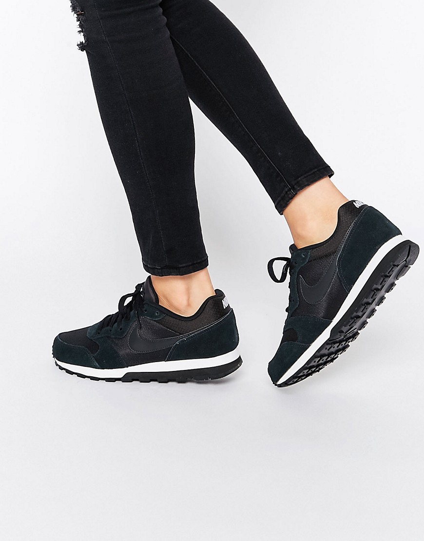 jual nike md runner 2 black anthracite original shoes jual nike md runner 2 black anthracite original shoes