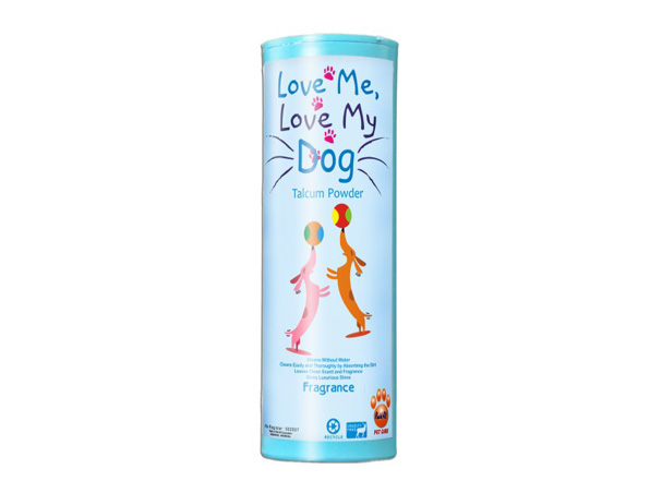bedak anjing RAID ALL  LOVE ME LOVE MY DOG FRAGRANCE 125G