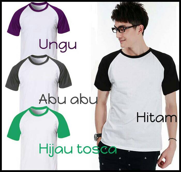 Grosir Kaos Putih Polos Size L jual kaos polos raglan lengan pendek size l berkualitas Grosir Kaos Putih Polos Size L jual kaos polos raglan lengan pendek size l berkualitas