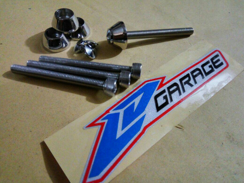 Jual Baut Windshield Nmax Stainless LDgarage Motor Tokopedia