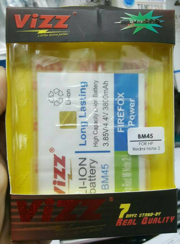 jual baterai battery batre vizz xiaomi redmi note 2 bm45 808 shop jual baterai battery batre vizz xiaomi redmi note 2 bm45 808 shop