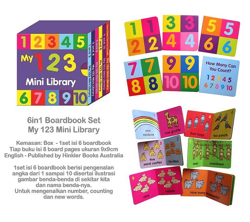 jual mini library abc 123 animals buku anak bayi import baby book s closet jual mini library abc 123 animals buku anak bayi import baby book s closet