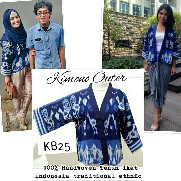 jual kimono blazer tenun ethnic outer batik outwear jual kimono blazer tenun ethnic outer batik outwear