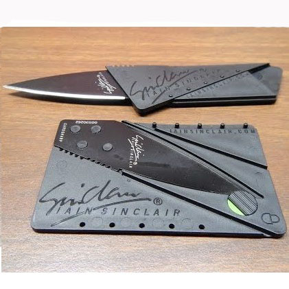 Jual Pisau Lipat Survival Tool Ukuran Kartu Kredit Atm jual pisau lipat survival tool ukuran kartu kredit atm
