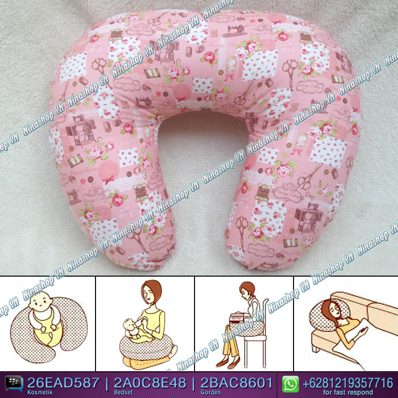 jual bantal menyusui nursery pillow bansui motif vintage ninashop yn jual bantal menyusui nursery pillow bansui motif vintage ninashop yn