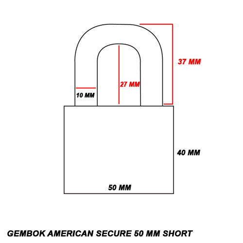 jual gembok american secure 50 mm anti potong anti jual gembok american secure 50 mm anti potong anti