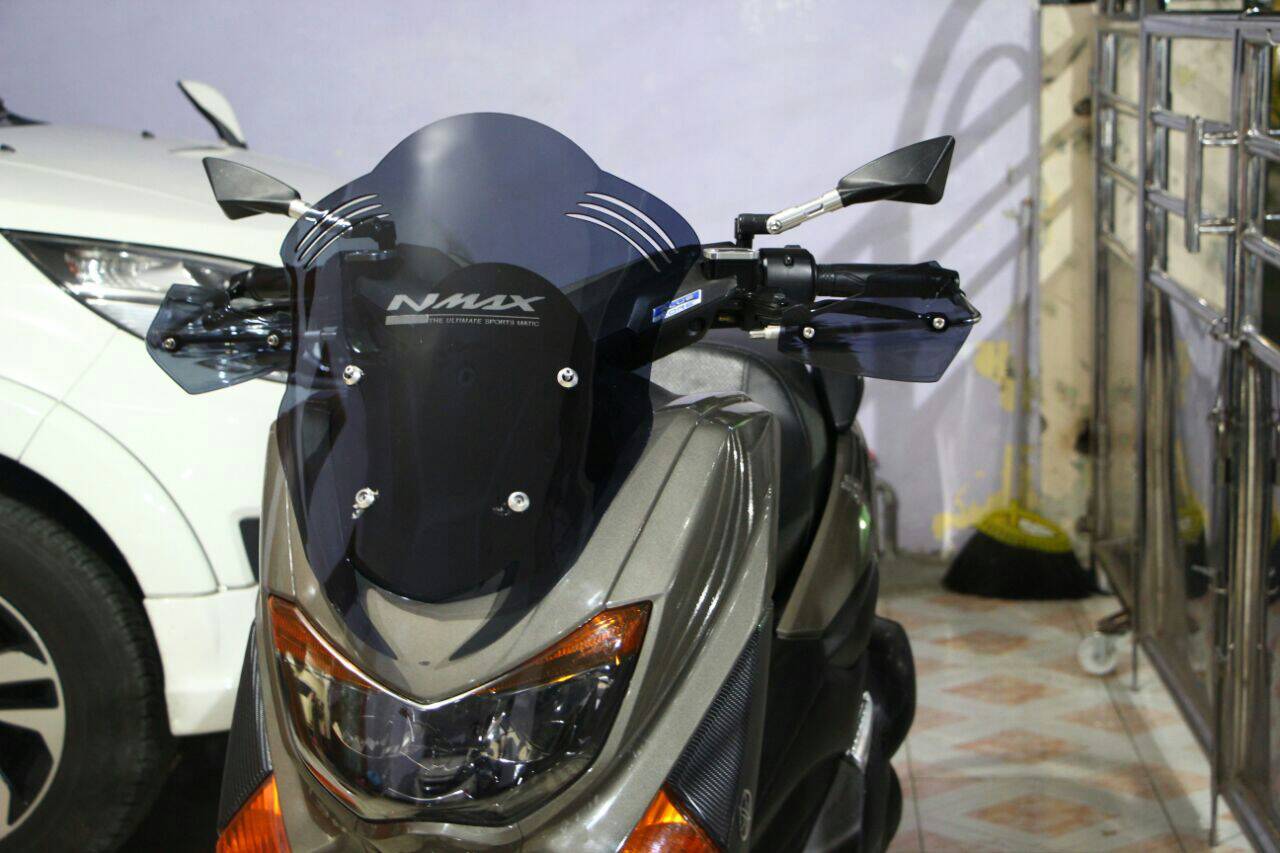 Jual Windshield Yamaha Nmax Thailand 50cm Smoke Grafir Nmax