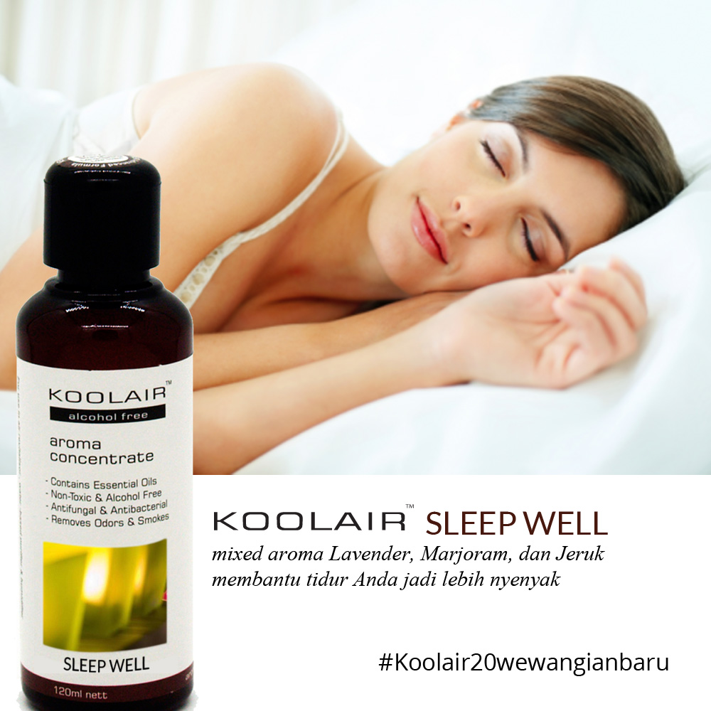 ... Koolair Aroma Solution 120ml Sleepwell Daftar Update