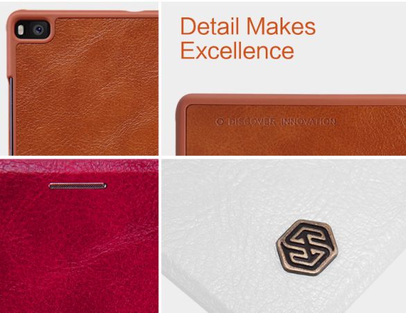 jual huawei ascend p8 nillkin qin leather flip jual huawei ascend p8 nillkin qin leather flip