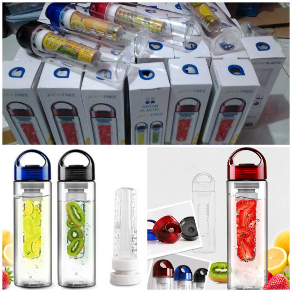 Jual Botol Minum Infused Water Tritan .