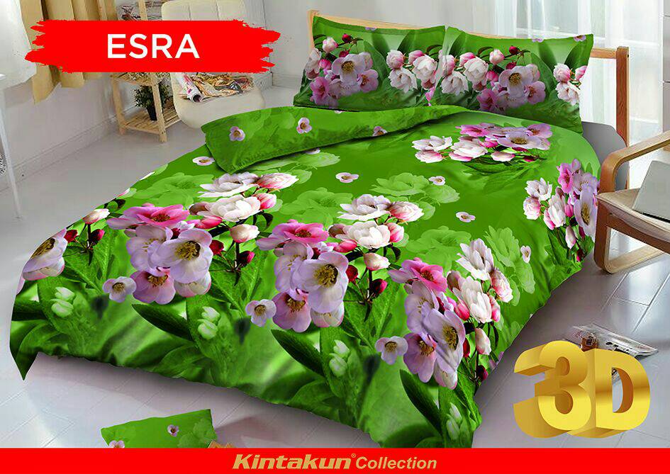 Jual Bed Cover set Kintakun D'luxe Queen 160 / King 180 ESRA - WenzShop | Tokopedia