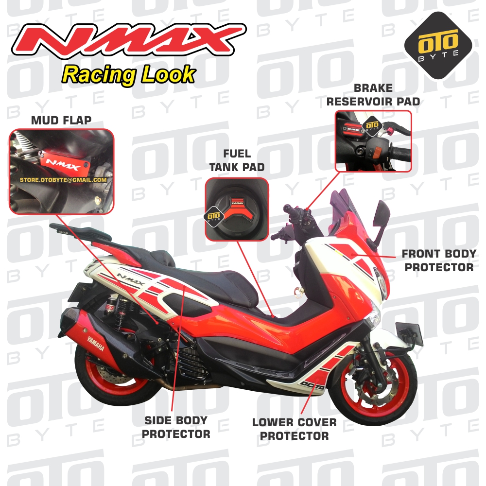 Jual Pro Pack Yamaha Nmax All Item Paket Aksesoris Oto Byte