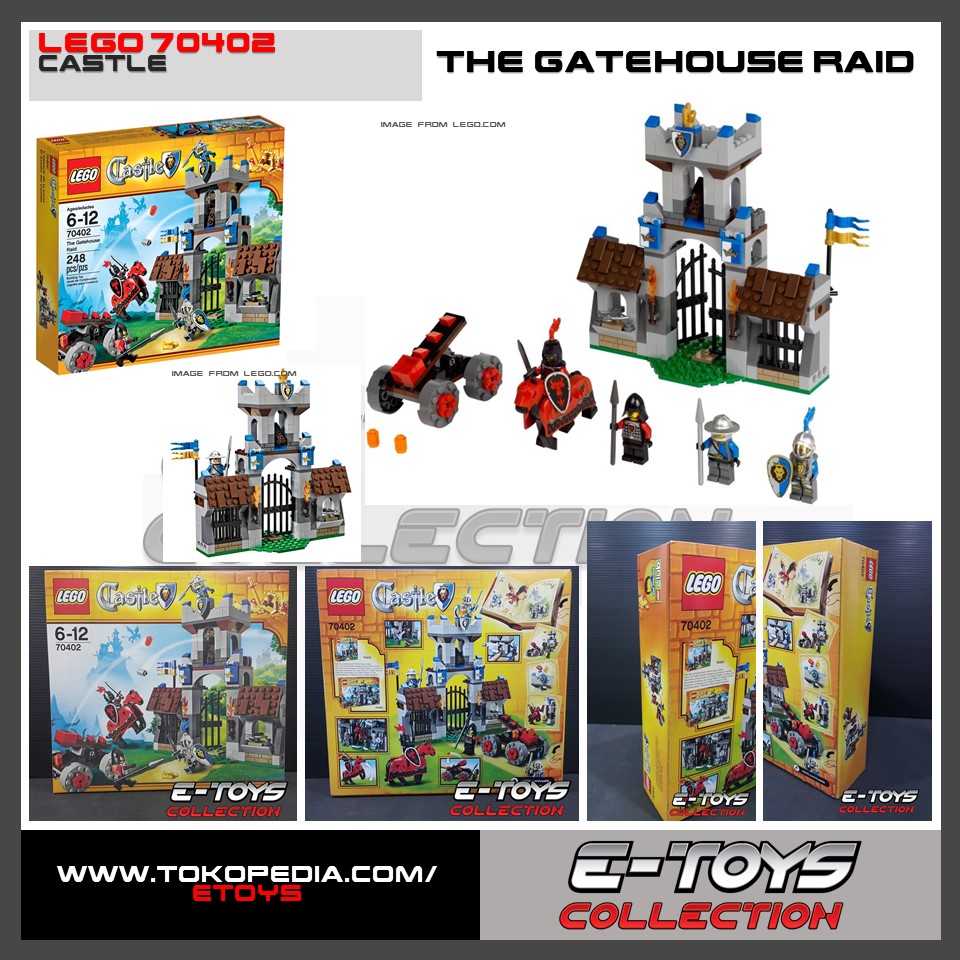Jual Lego 70402 The Gatehouse Raid Etoys Tokopedia