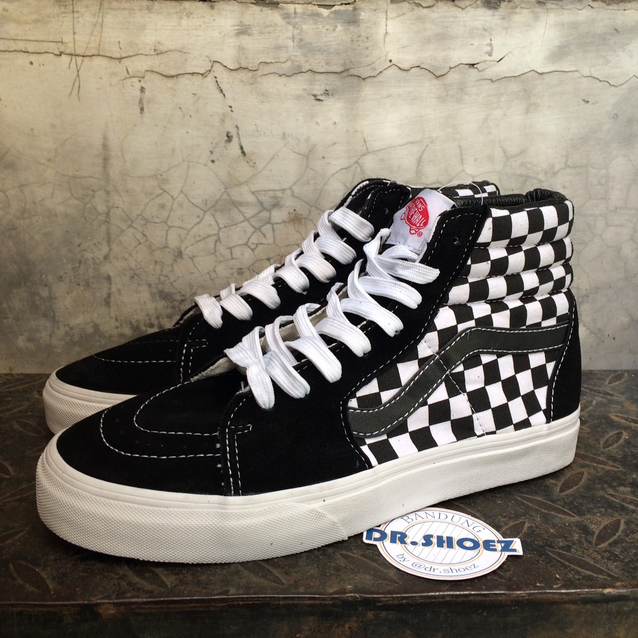 harga vans sk8 hi checkerboard harga vans sk8 hi checkerboard